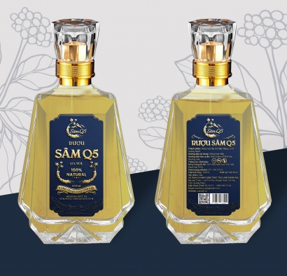 Rượu SÂMQ5 - 500ml - 6 chai/ 1 thùng