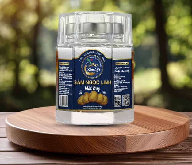 Sâm Ngọc Linh Mật Ong - 114g - 1 hủ/1 hộp